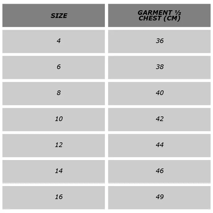 Maungaraki Polo Size Chart.webp
